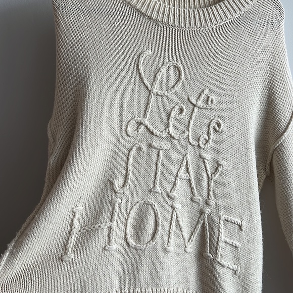 Wildfox ripped knit sweater - Picture 3 of 6